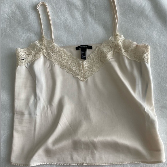 Forever 21 Cream Tank Top - Picture 3 of 3